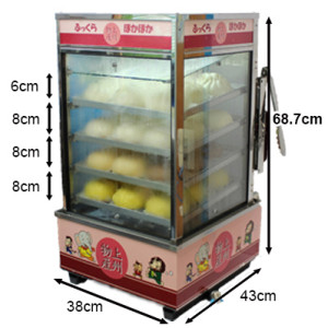 【中華まん蒸し器】長期レンタルも可能です