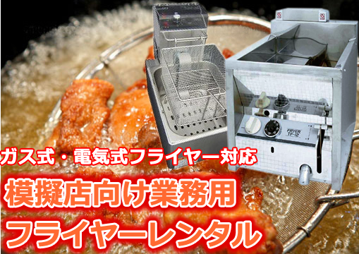 業務用フライヤーレンタル